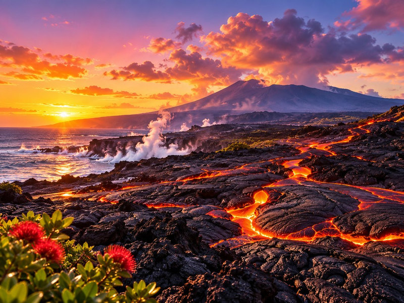 Big Island destination scene